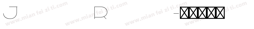 Jacques Regular字体转换